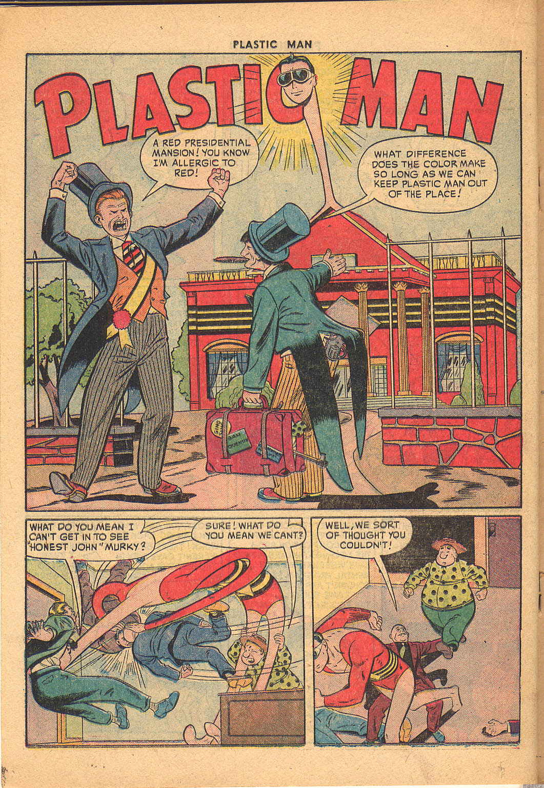 Read online Plastic Man (1943) comic -  Issue #26 - 26