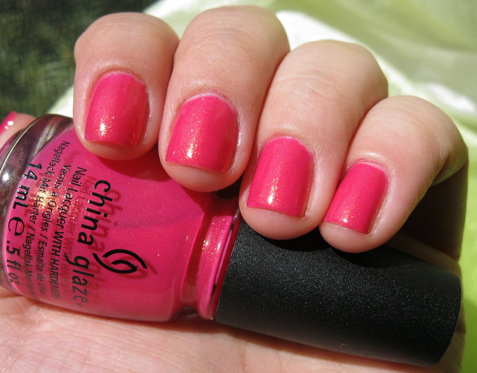 4. China Glaze Nail Lacquer in "Strawberry Fields" - wide 2