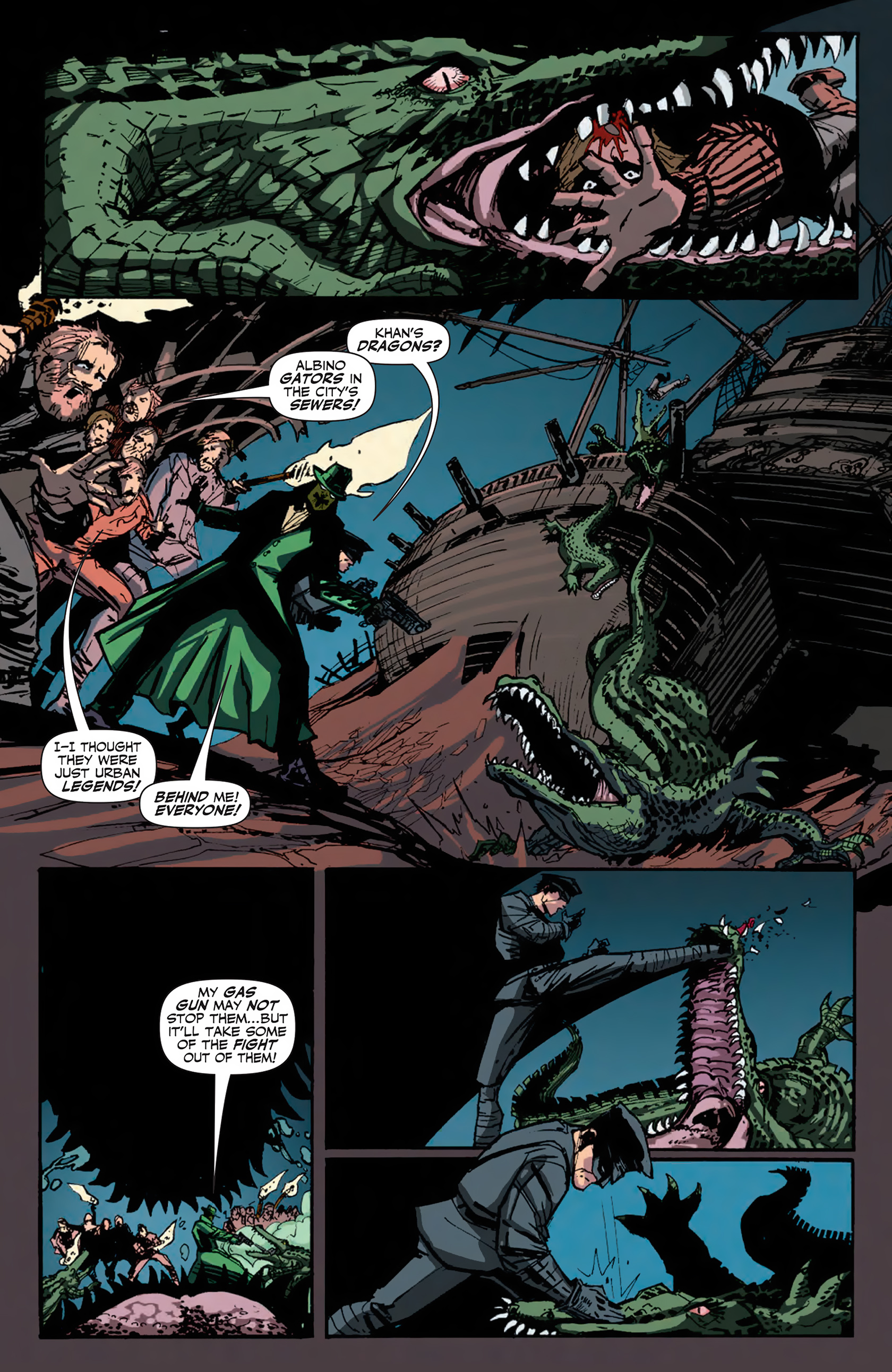 Read online The Shadow/Green Hornet: Dark Nights comic -  Issue #5 - 15