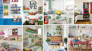 IDEES GIA POLYXROMES KOUZINES COLORFUL KITCHEN IDEAS