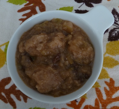 Gluten-Free Kitchen Fun: Apple Raisin Stew with Spiced Dumplings