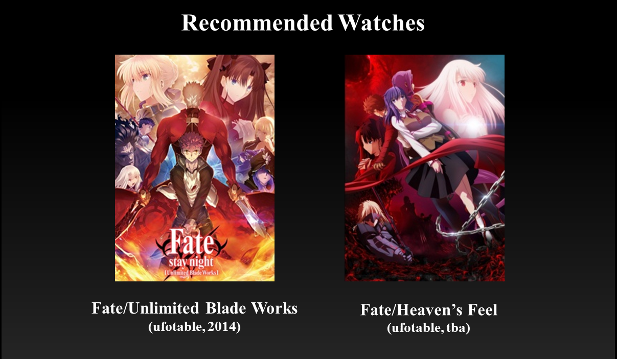 The Beginner's Guide to the Fate Franchise • Anime UK News