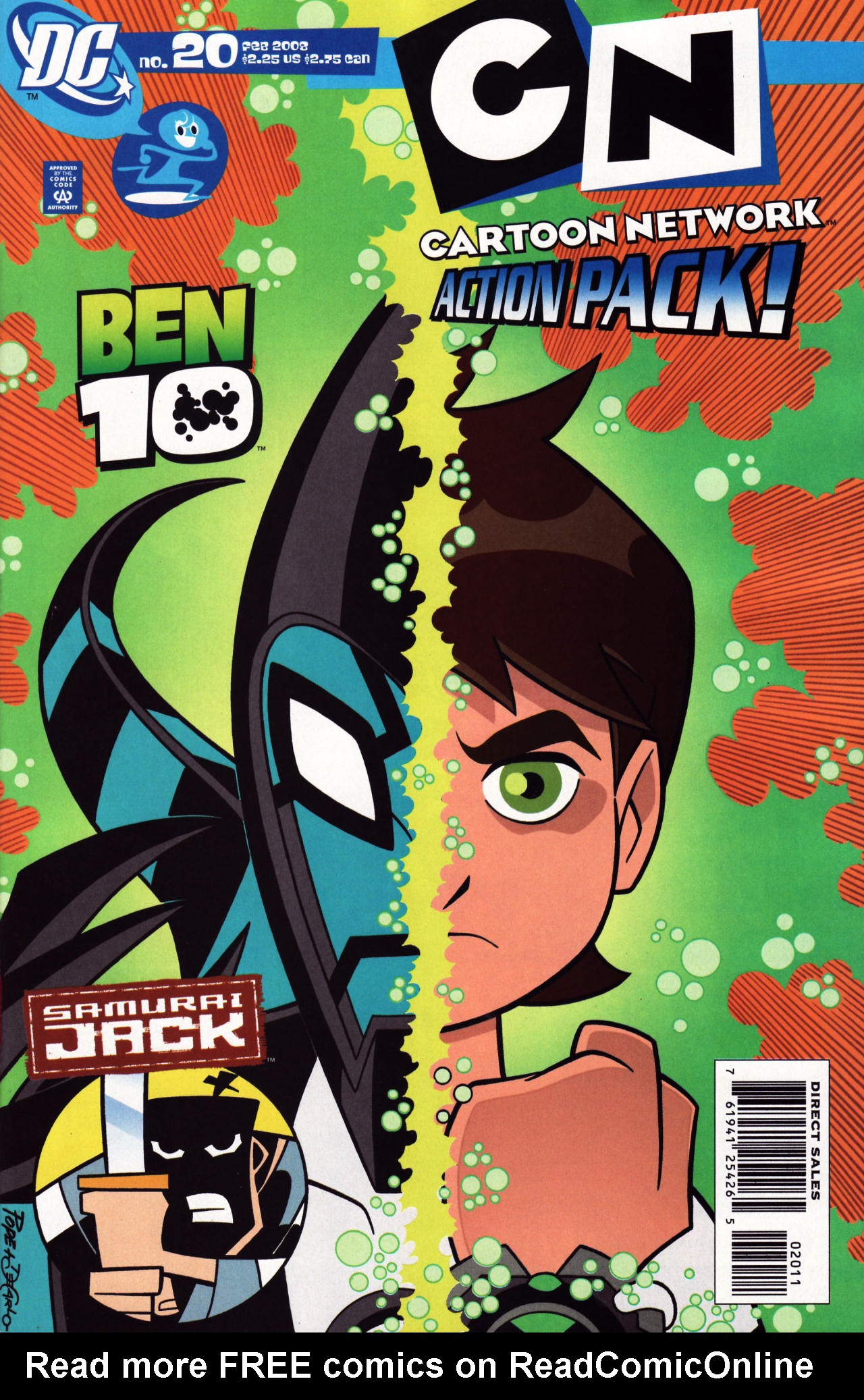 Read online Cartoon Network Action Pack comic -  Issue #20 - 1