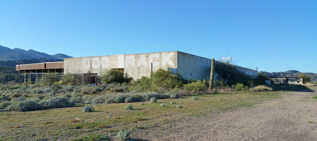 Urban Exploration of Abandoned Black Canyon Greyhound Park near Phoenix, Arizona