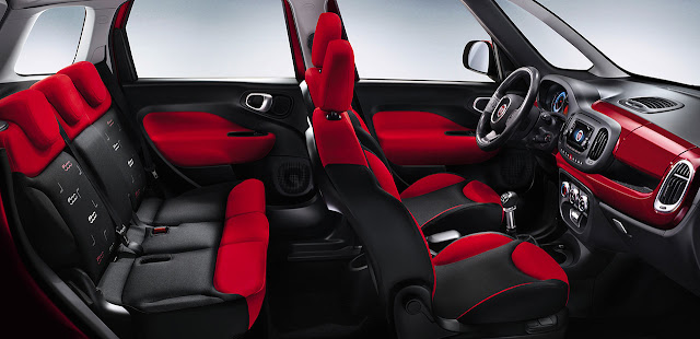 Fiat 500L side interior