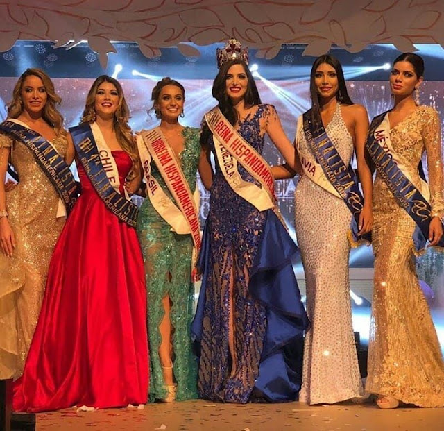 Venezolana Nariman Battikha es la nueva Reina Hispanoamericana 2018