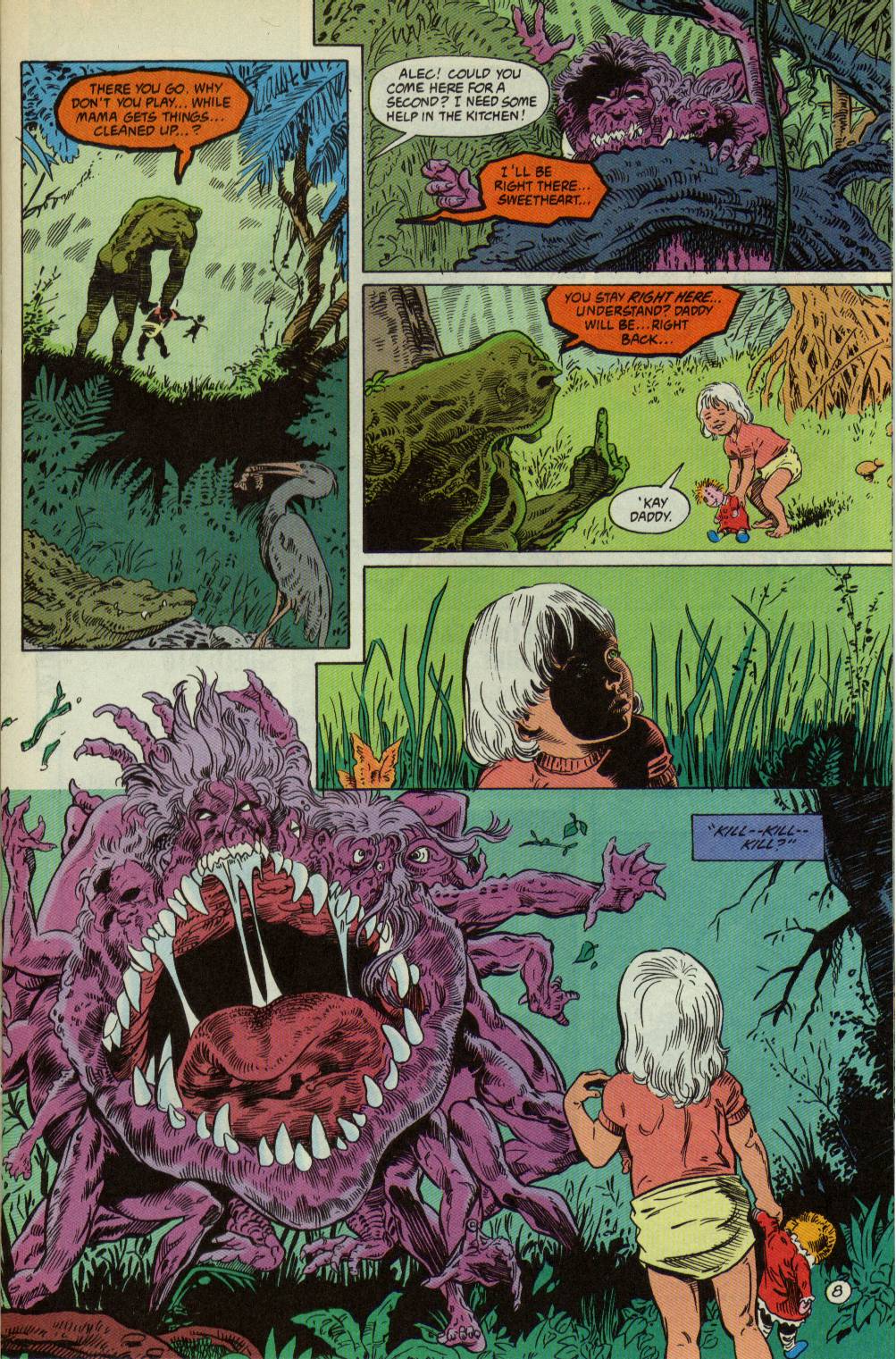 Swamp Thing (1982) Issue #118 #126 - English 9