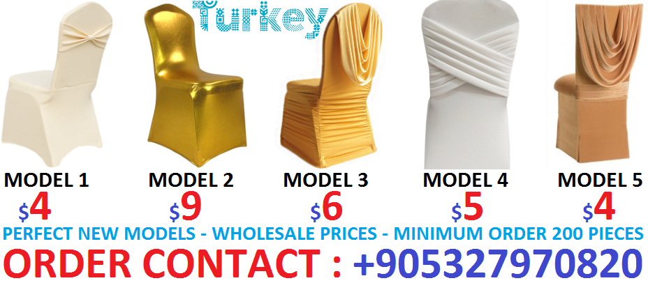 Masa Sandalye Kumas Susleme Sandalye Giydirme