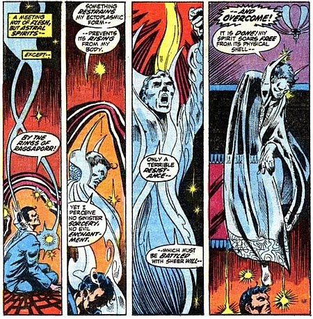 Marvel Premiere #4, Dr Strange goes ectoplasmic