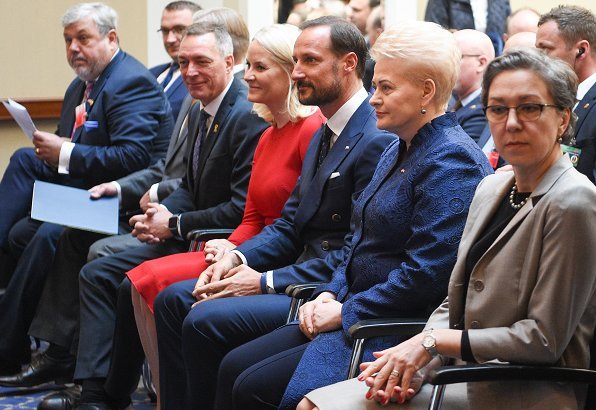 Prince Haakon's and Princess Mette-Marit's visit to Lithuania