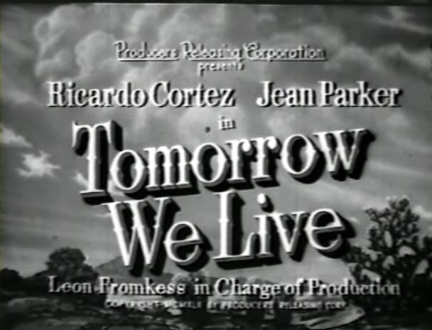 Tomorrow We Live 1942 movieloversreviews.filminspector.com