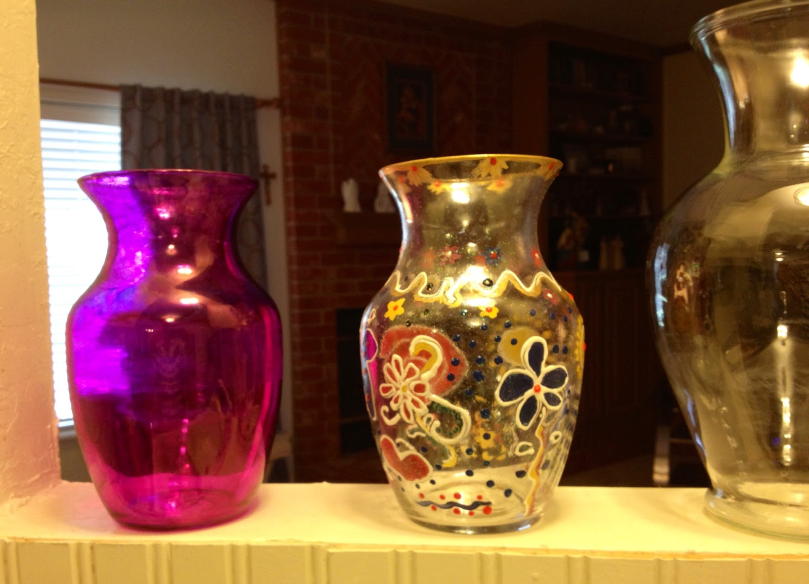  Marilyn's Crafts Vase Painting Alcohol Ink