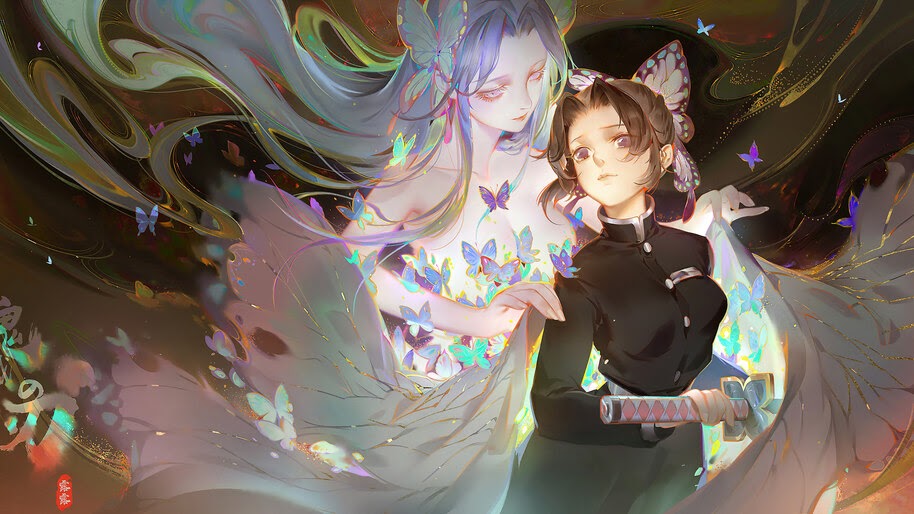 Shinobu Kocho, Kimetsu no Yaiba, 4K, #3.1443