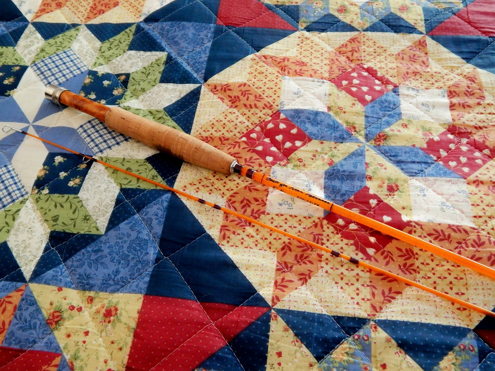 Small Stream Reflections Cane And Silk..Fiberglass Fly Rod