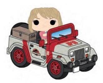 jurassic park funko pop jeep