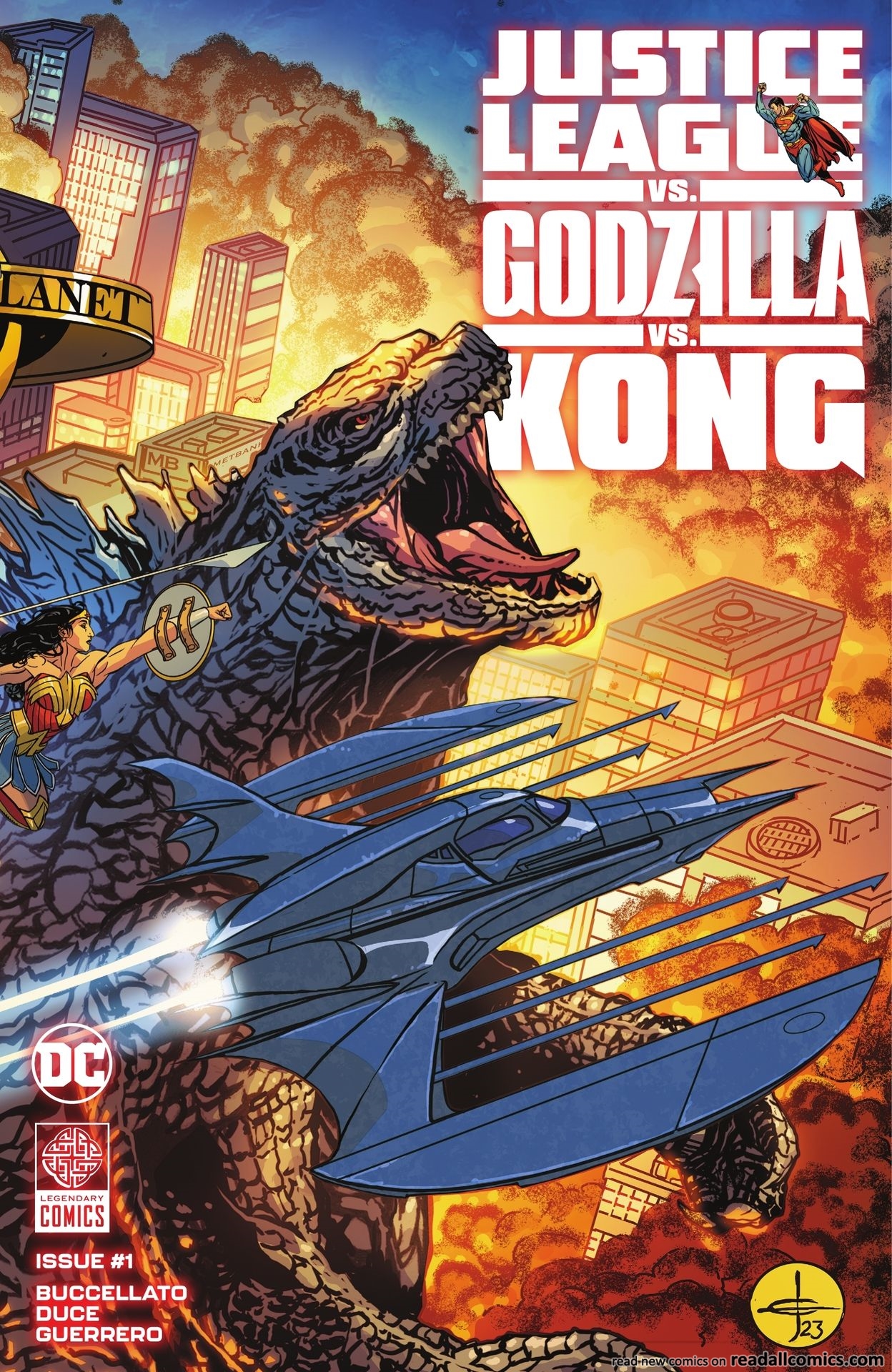 Justice League vs. Godzilla vs. Kong 001 (2023) | Read All Comics 