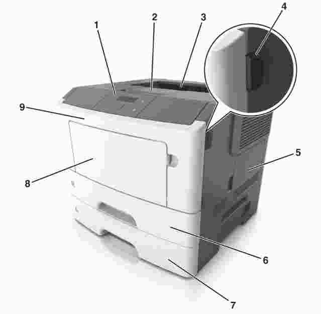 lexmark ms317dn printer