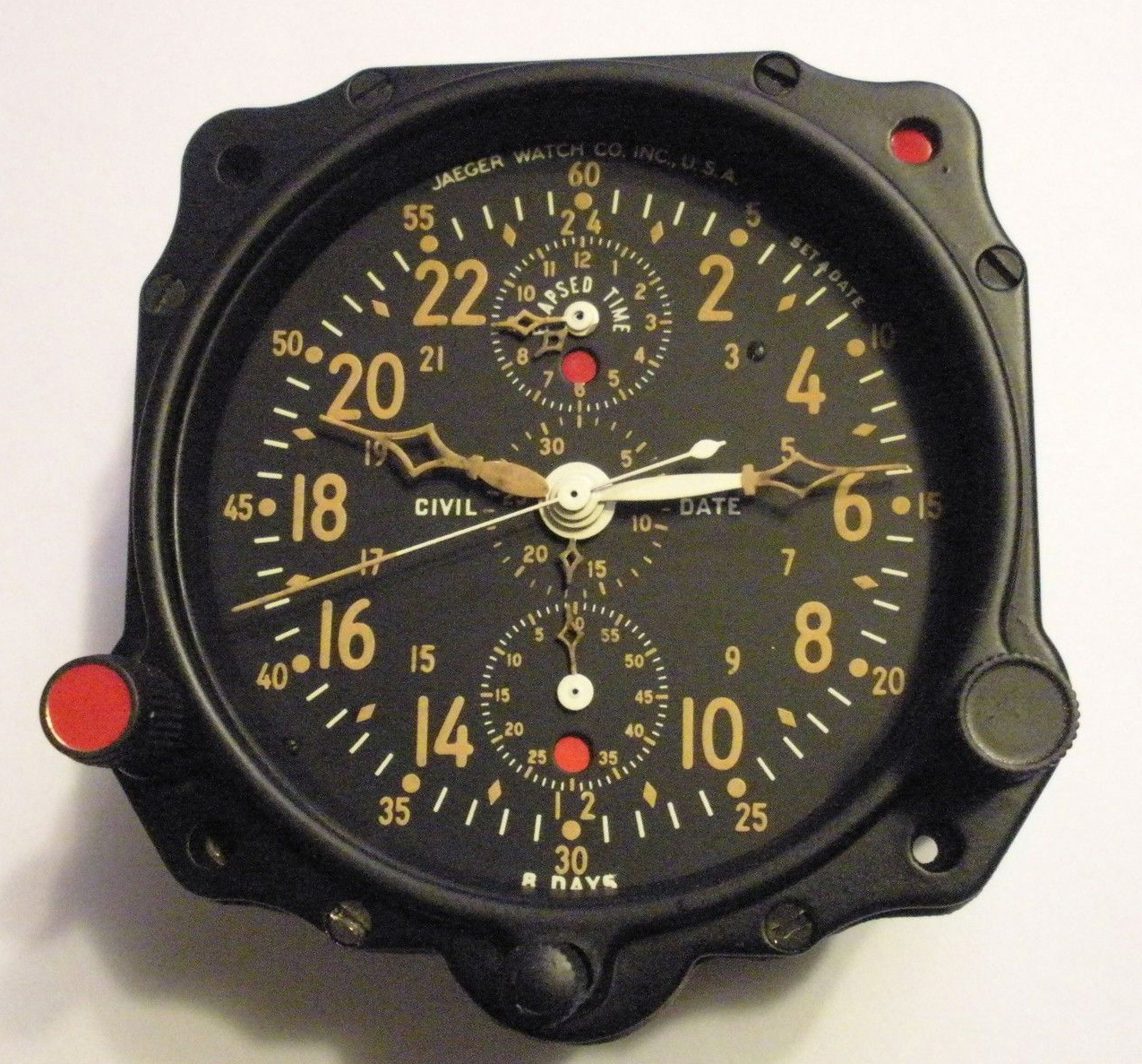 Haydon A15551P1 aircraft clock. (Boeing 60B0010020) aircraft clocks