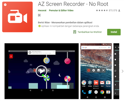  Aplikasi Perekam Layar (Screen Recorder) HP Terbaik di Android