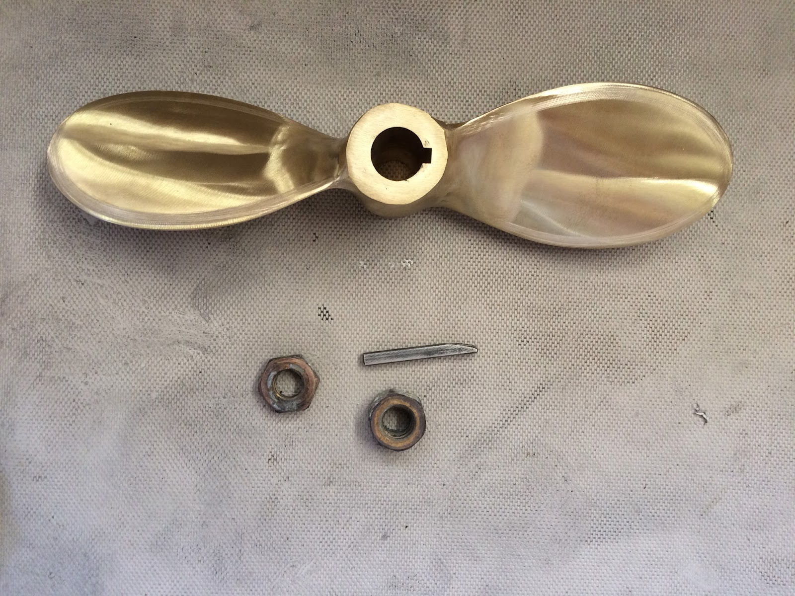 Captain Curran's sailing blog How to replace a propeller on a sailboat
