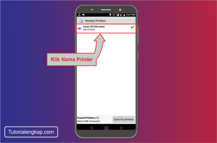 Tutorialengkap 2 Cara Print dari HP, hape, smartphone android ke printer canon, epson via wifi dan kabel otg