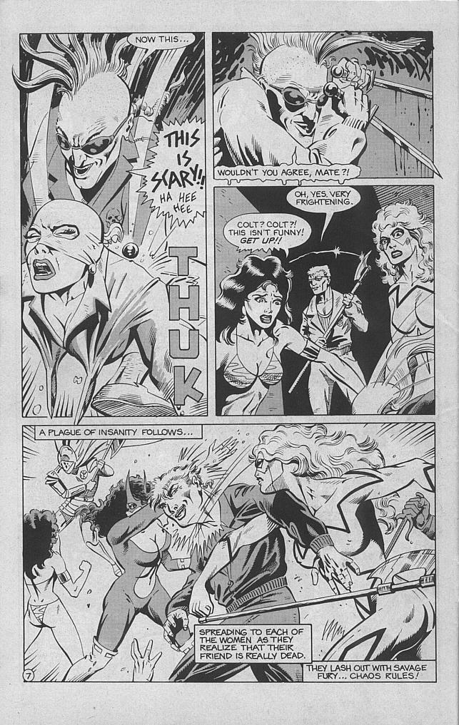 Read online Femforce in the House of Horror comic -  Issue # Full - 10