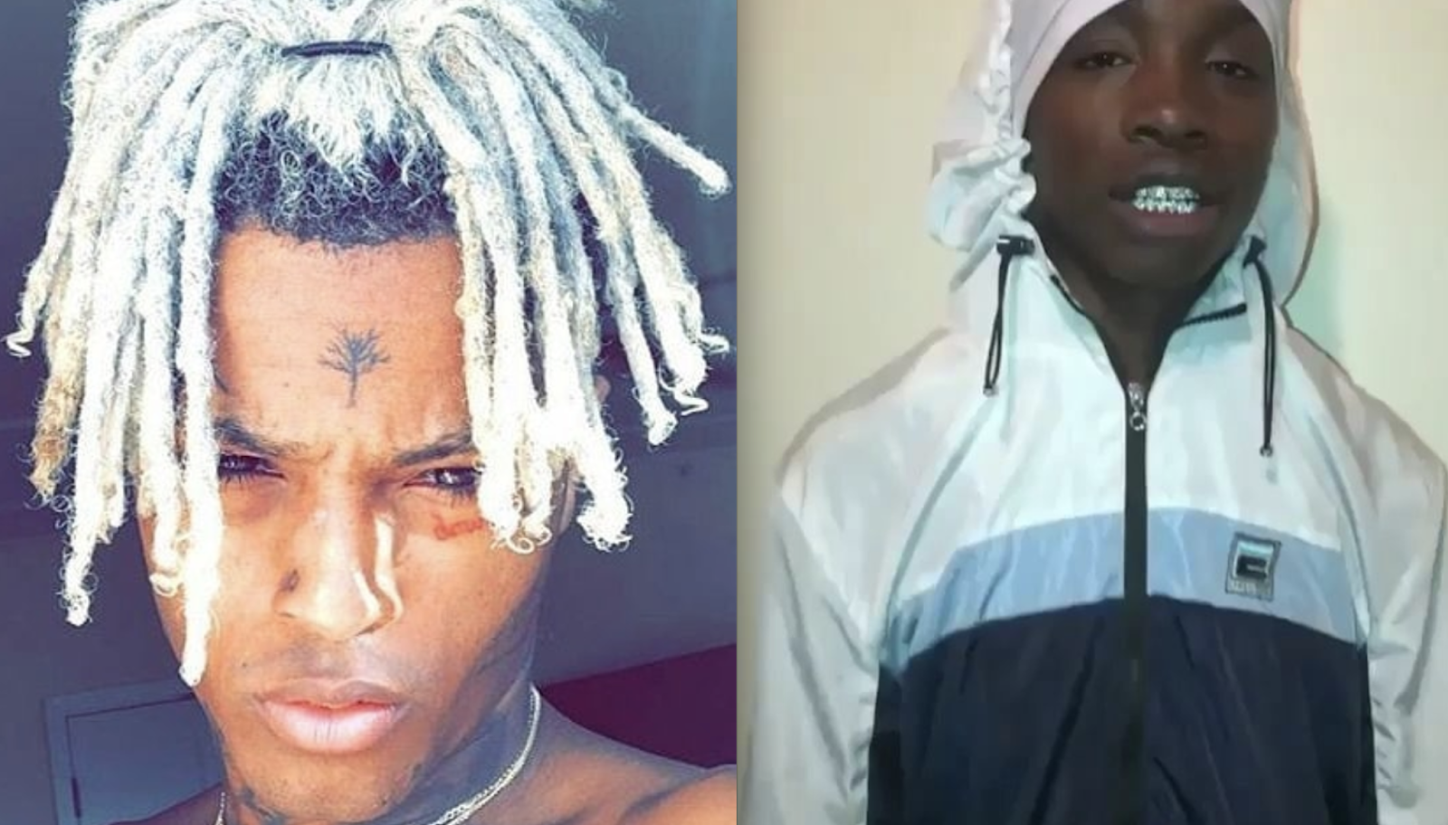 Xxxtentacion white hair