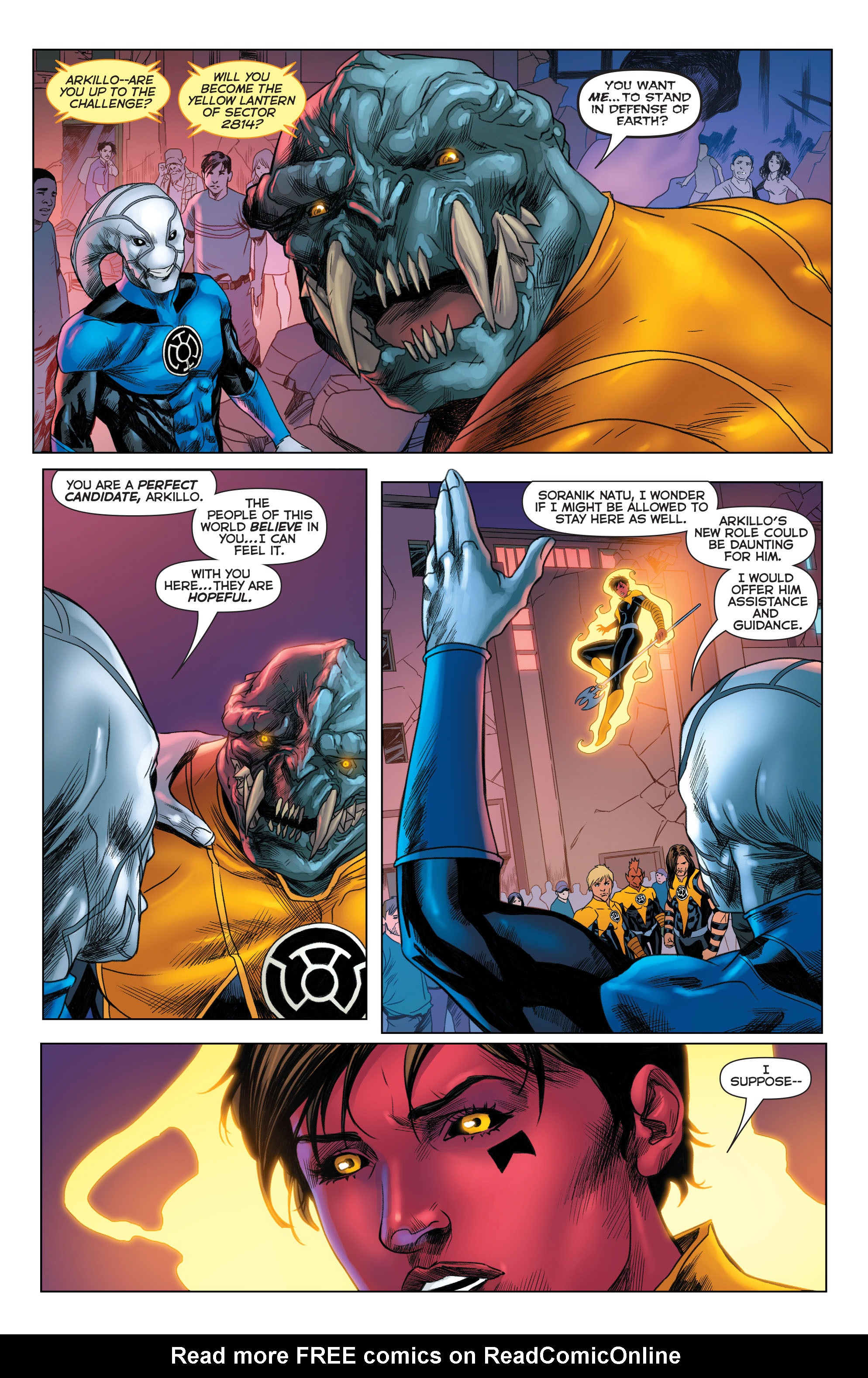 Read online Sinestro comic -  Issue #21 - 18