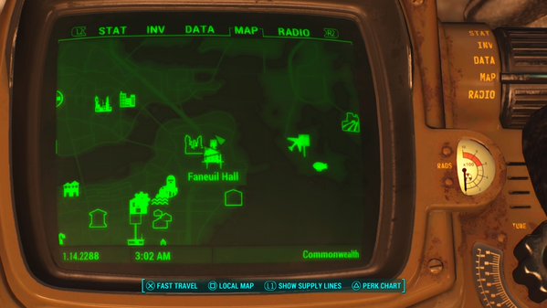 Карта кроватей fallout 4