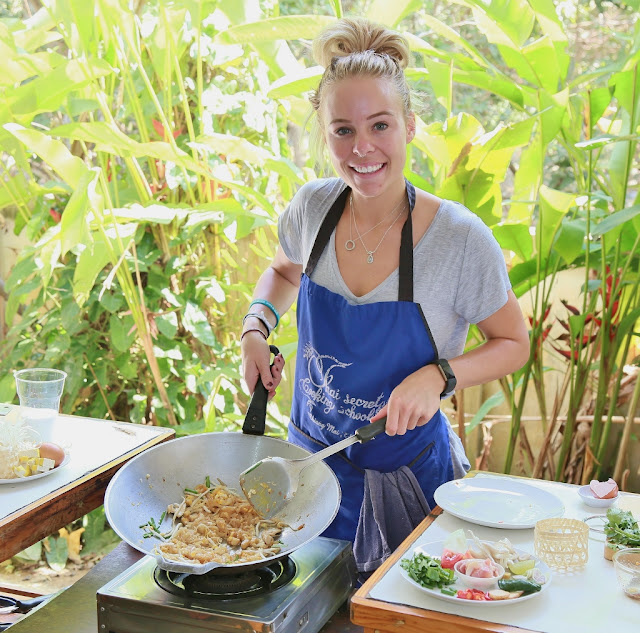 Thai Secret Cooking Class Photos & Video. March 6-2017. Pa Phai, San Sai District, Chiang Mai, Thailand.