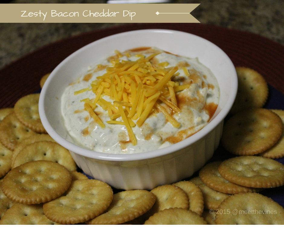 Zesty Bacon Cheddar Dip Recipe melsaywhat