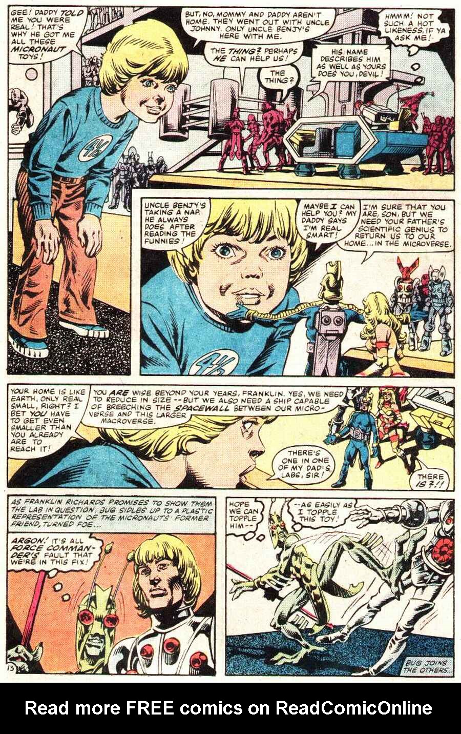 Read online Micronauts (1979) comic -  Issue #40 - 14