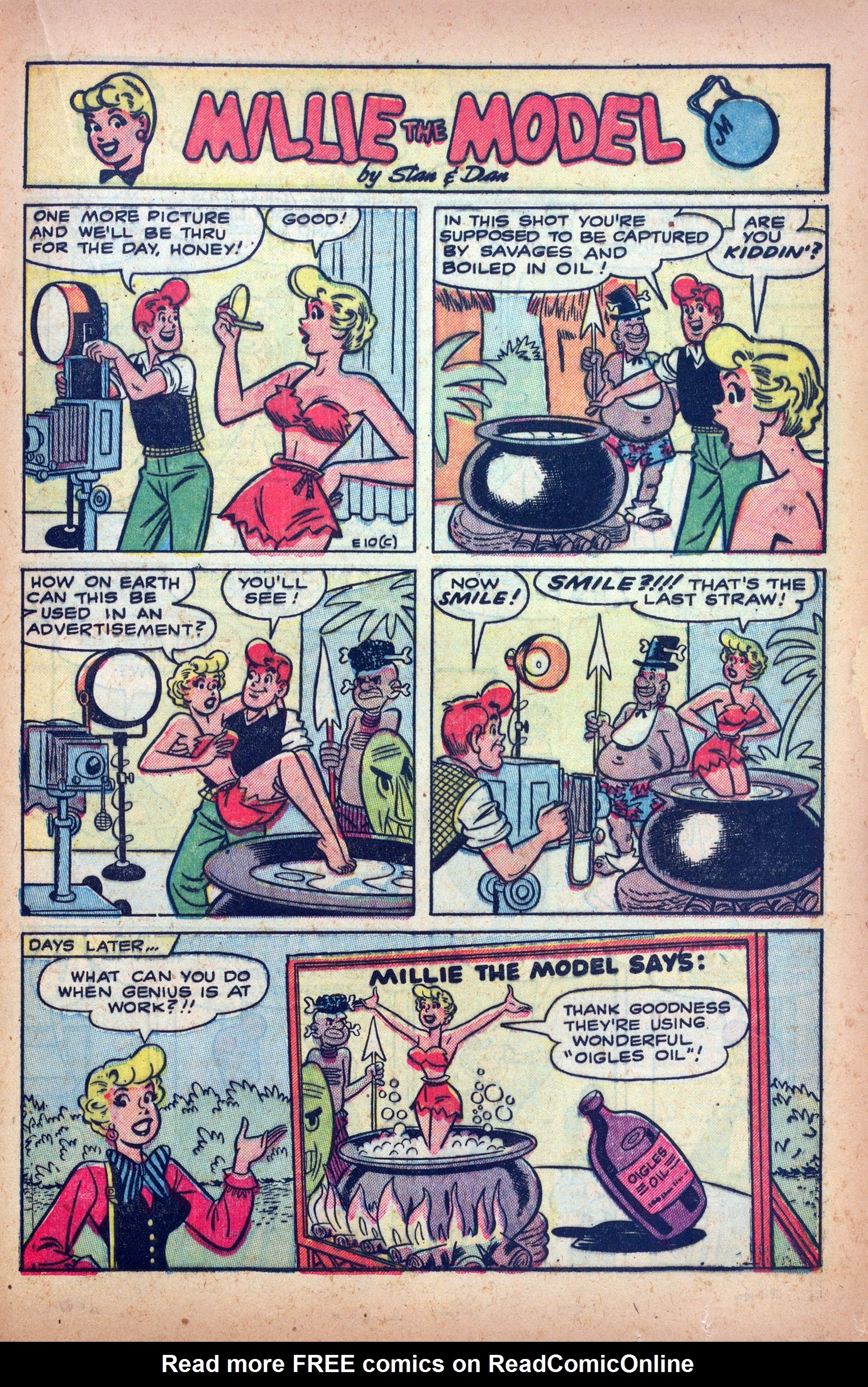 Read online Millie the Model comic -  Issue #54 - 21