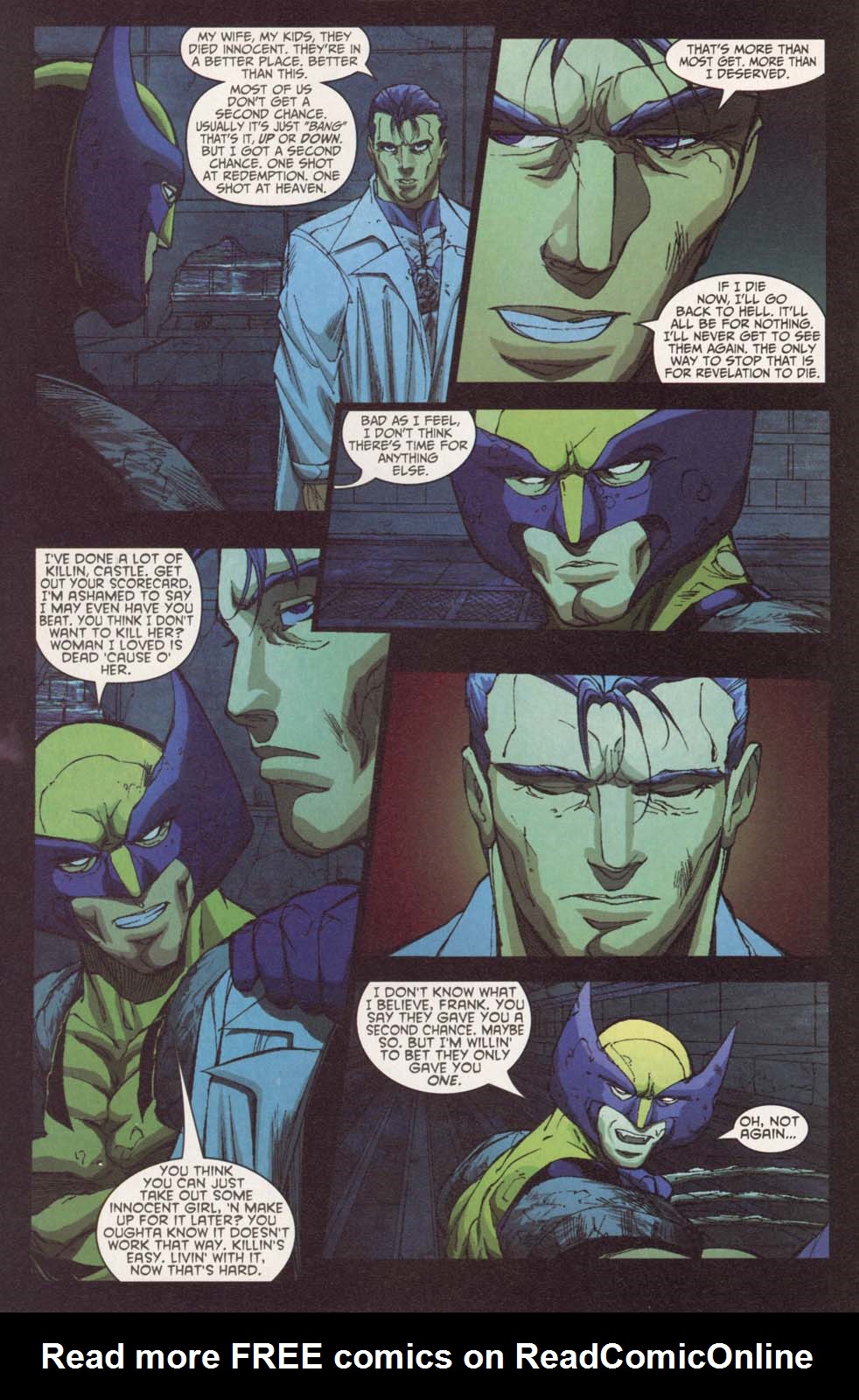 Read online Wolverine/Punisher: Revelation comic -  Issue #3 - 21
