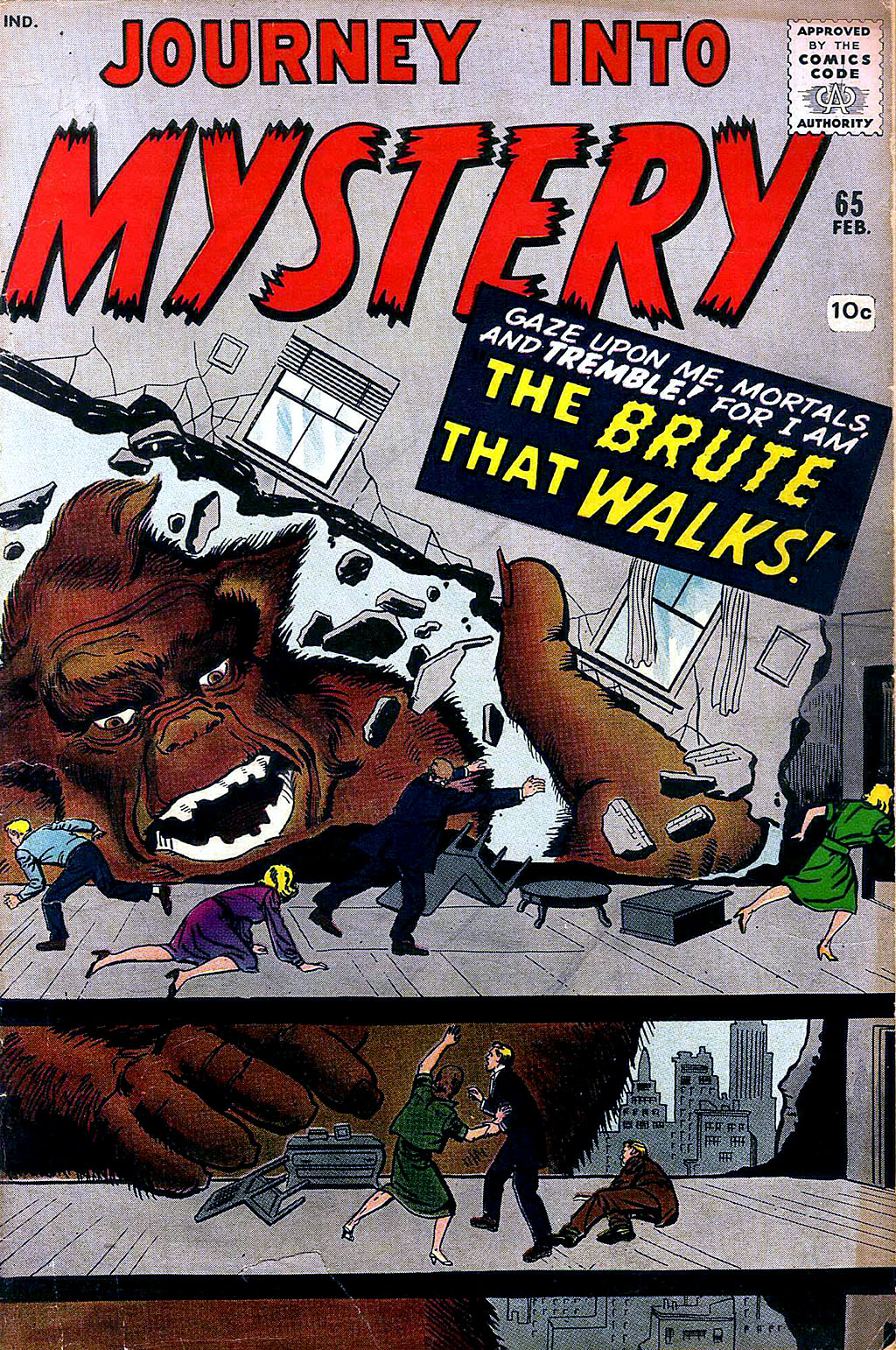 Read online Journey Into Mystery (1952) comic -  Issue #65 - 1