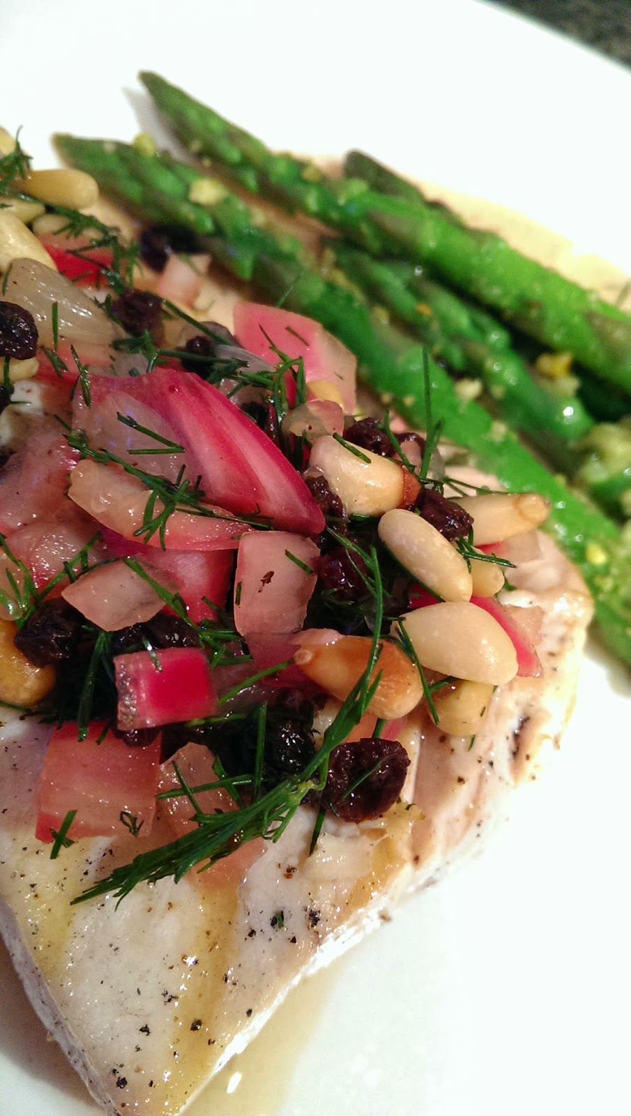 eat quaff laugh Swordfish Agrodolce