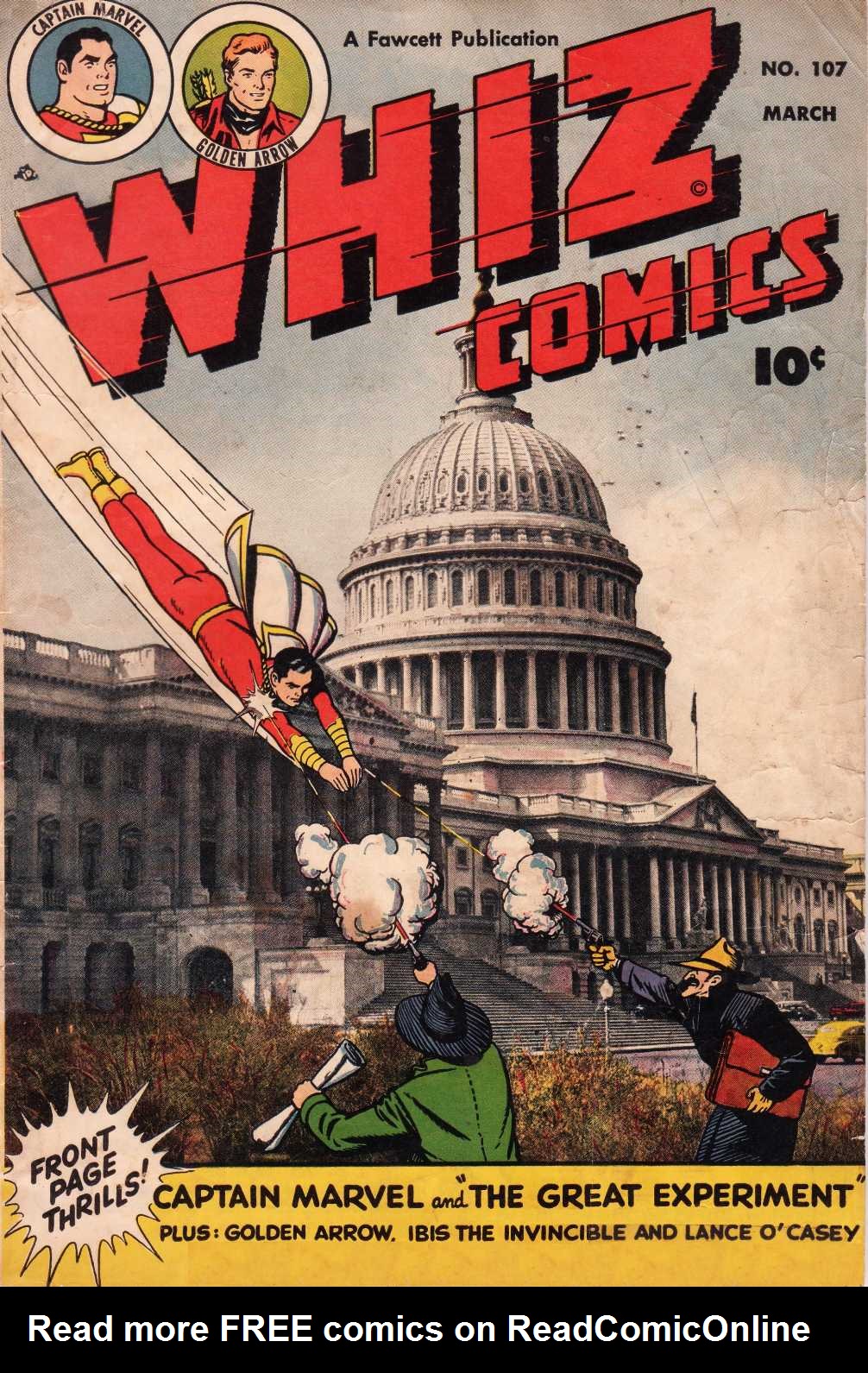 Read online WHIZ Comics comic -  Issue #107 - 2