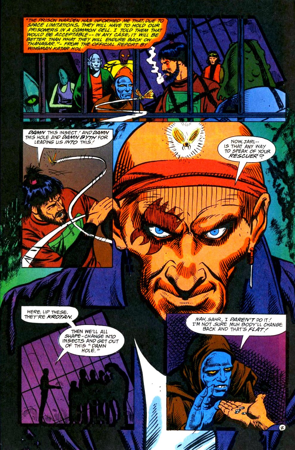 Read online Hawkworld (1990) comic -  Issue #7 - 3