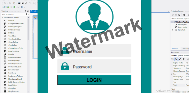 Cara Membuat Watermark Yang Benar Pada VB.Net Cara Membuat Watermark Yang Benar Pada VB.Net