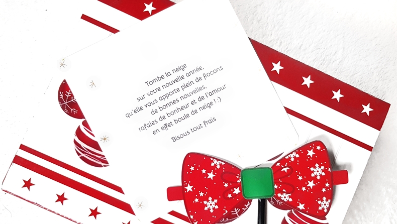 Carte de Noël Enveloppe - Popcarte