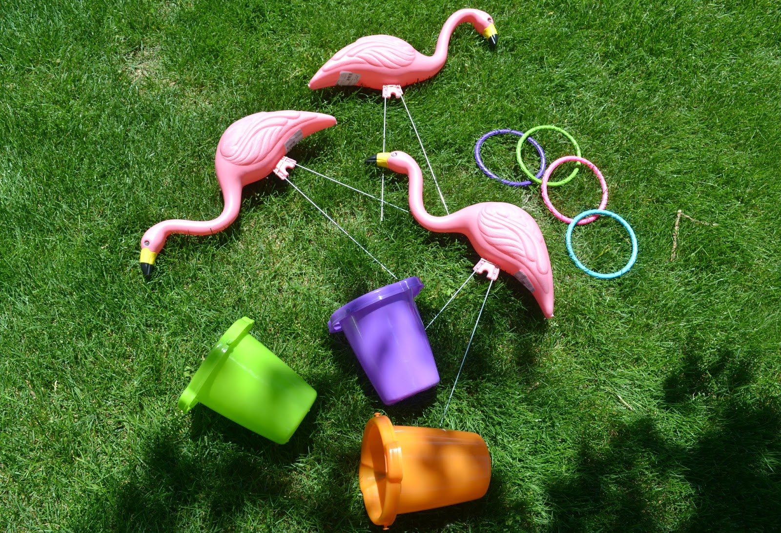 Summertime Flamingo Ring Toss Building Our Story