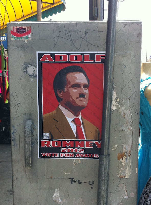 Mitt Romney as Adolf Hitler