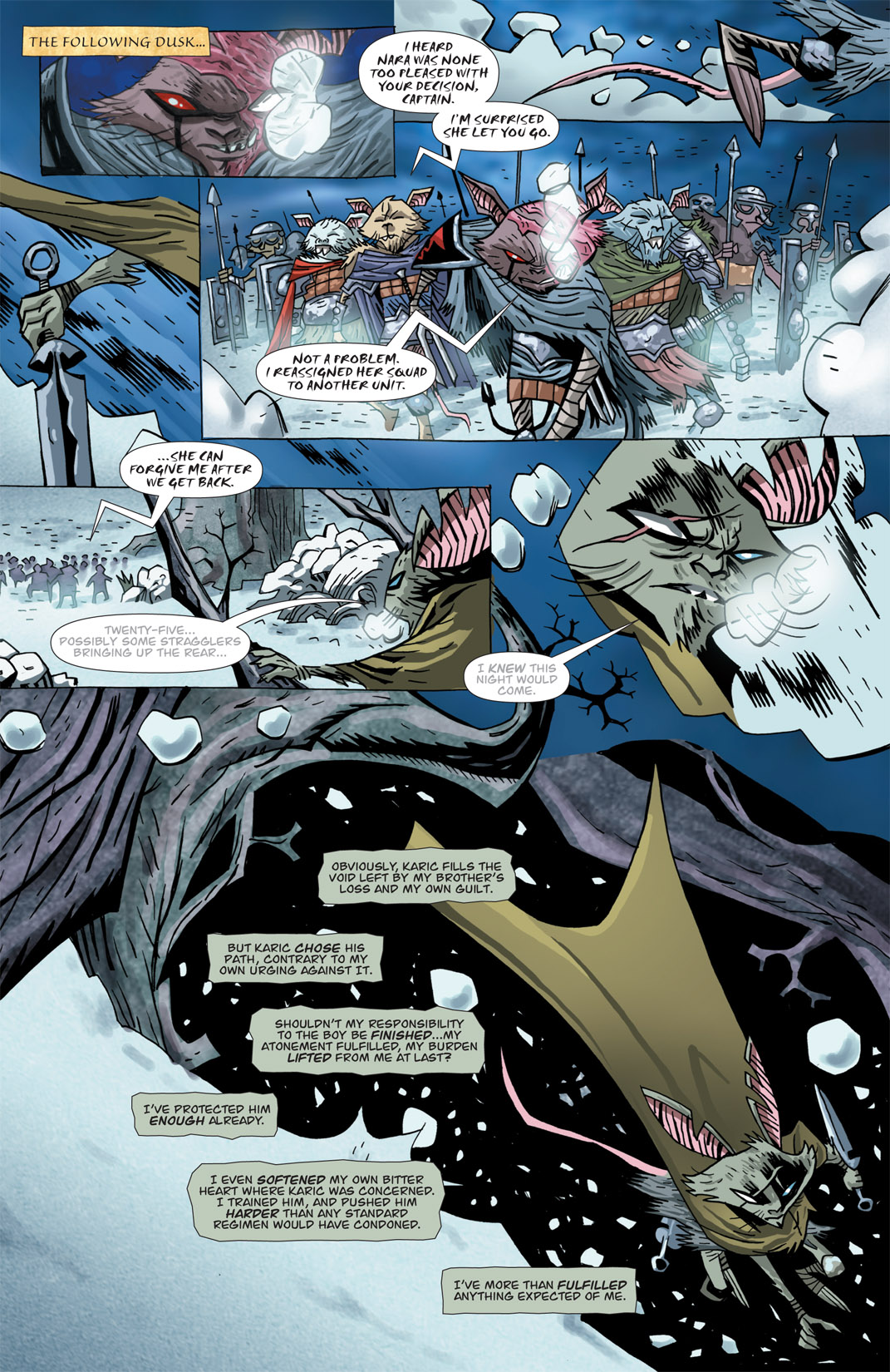 Read online The Mice Templar Volume 3: A Midwinter Night's Dream comic -  Issue #6 - 10