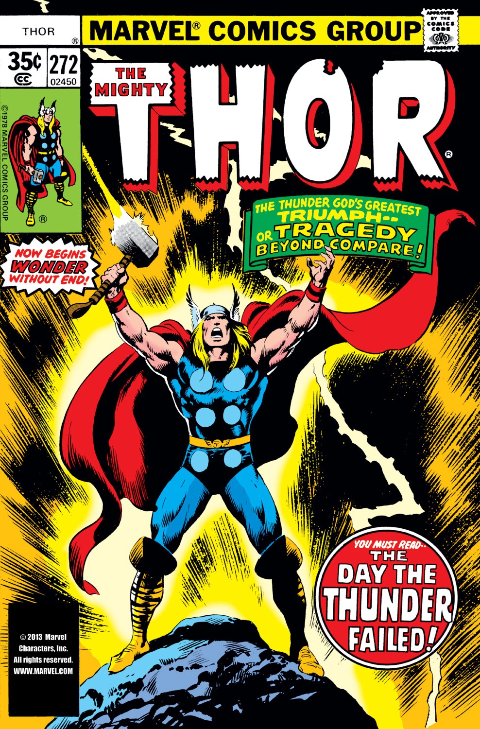 Read online Thor (1966) comic -  Issue #272 - 1