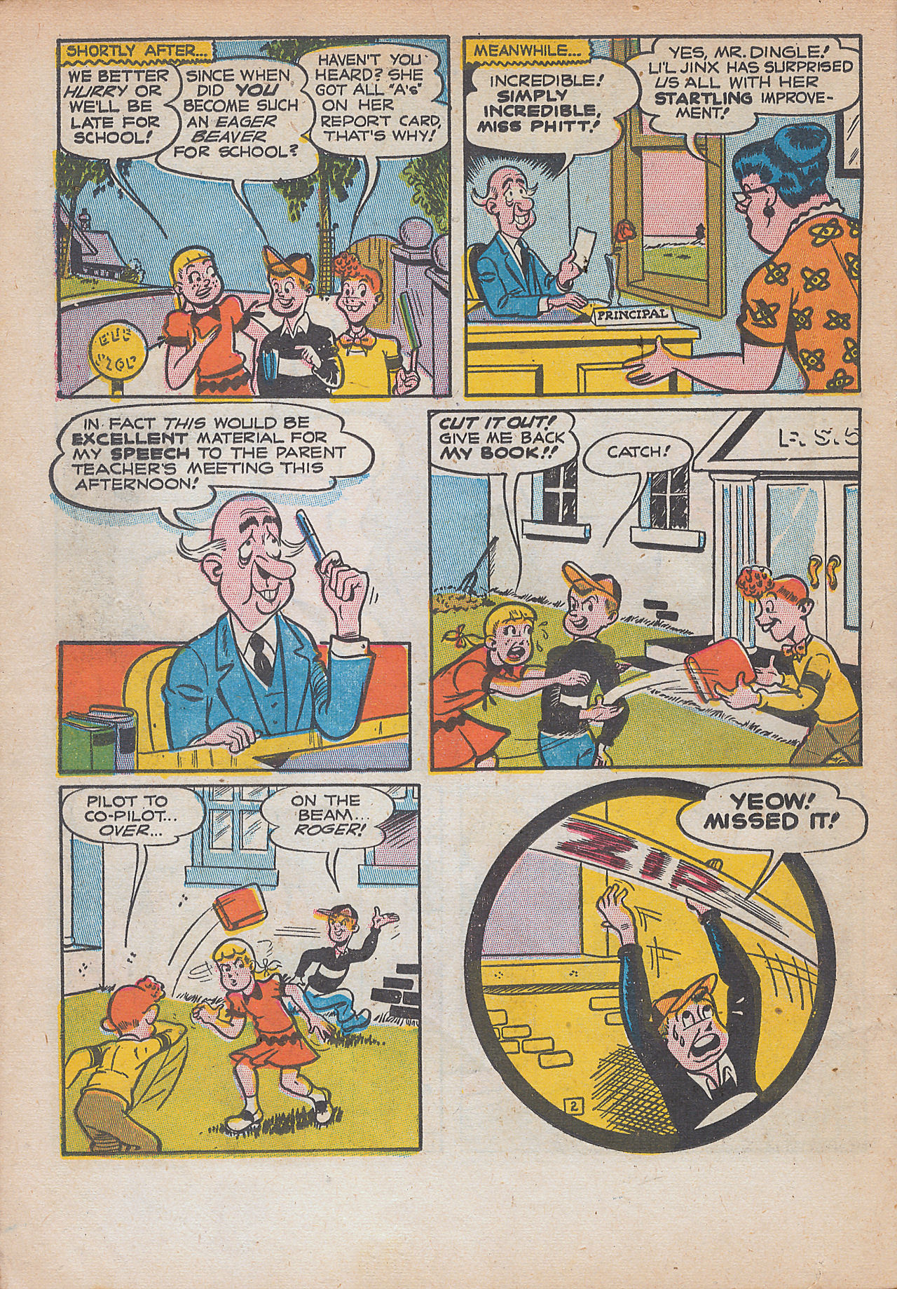 Read online Pep Comics comic -  Issue #68 - 28