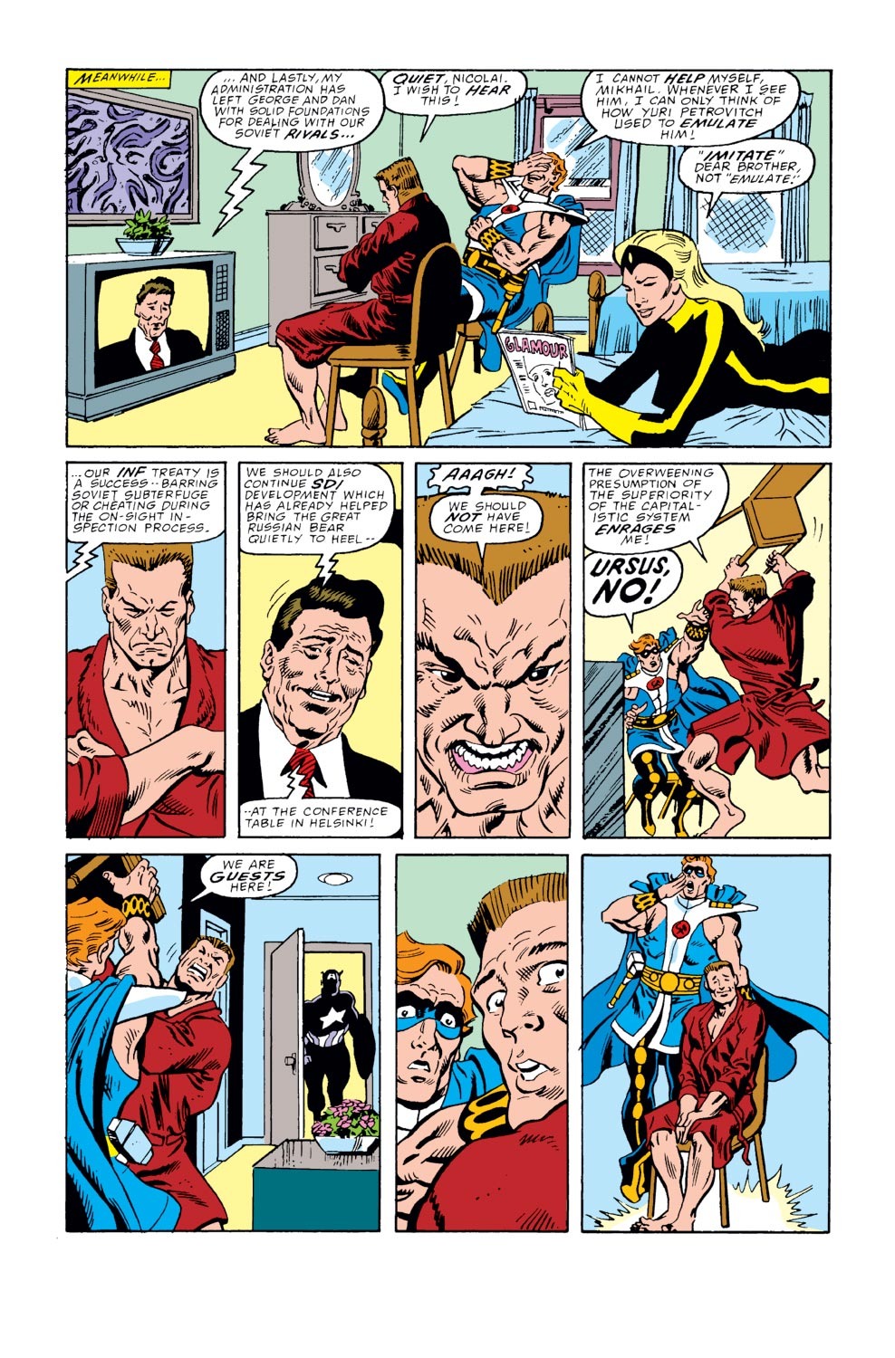 Read online Captain America (1968) comic -  Issue #352 - 13