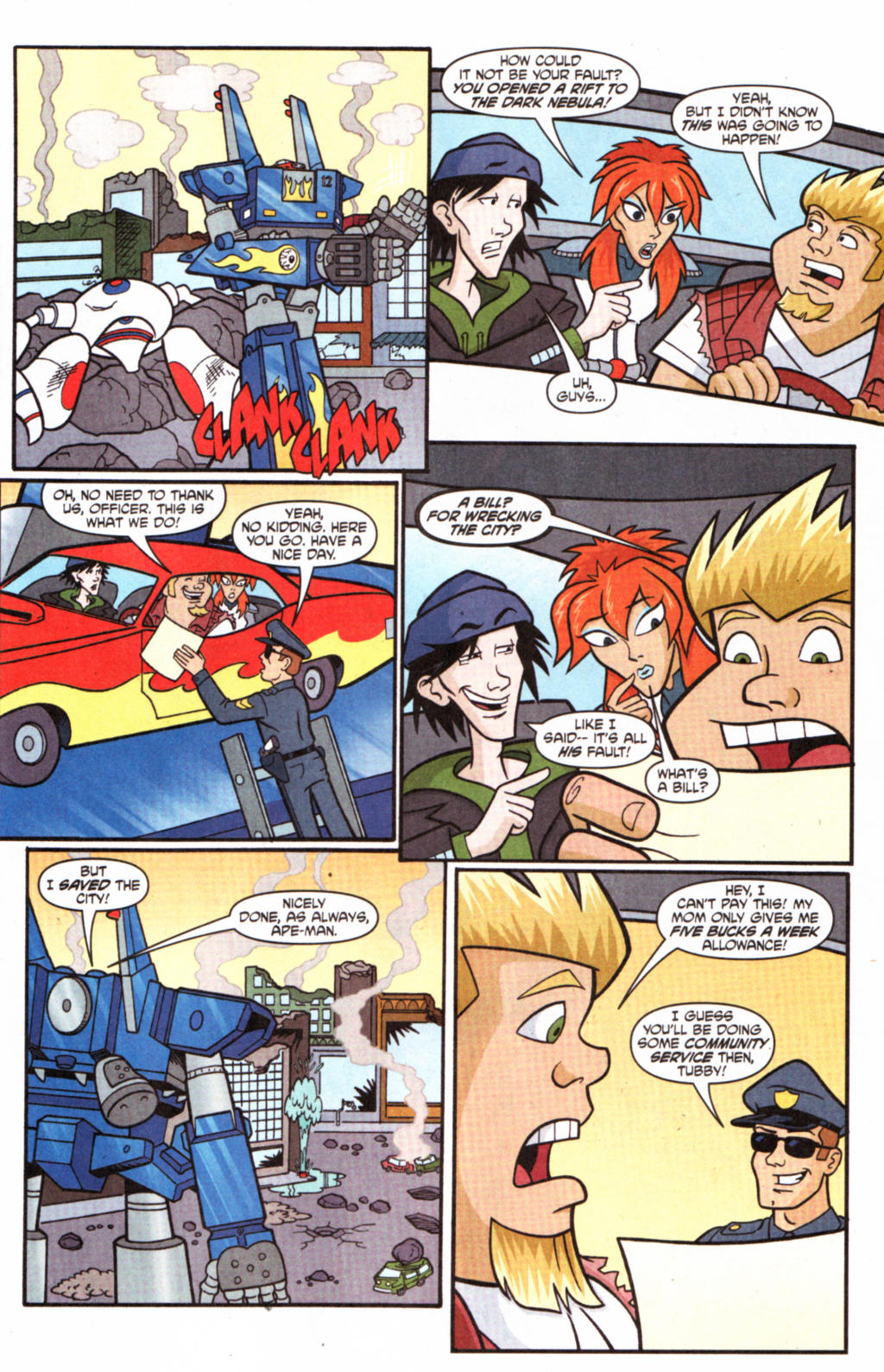 Read online Cartoon Network Action Pack comic -  Issue #11 - 21
