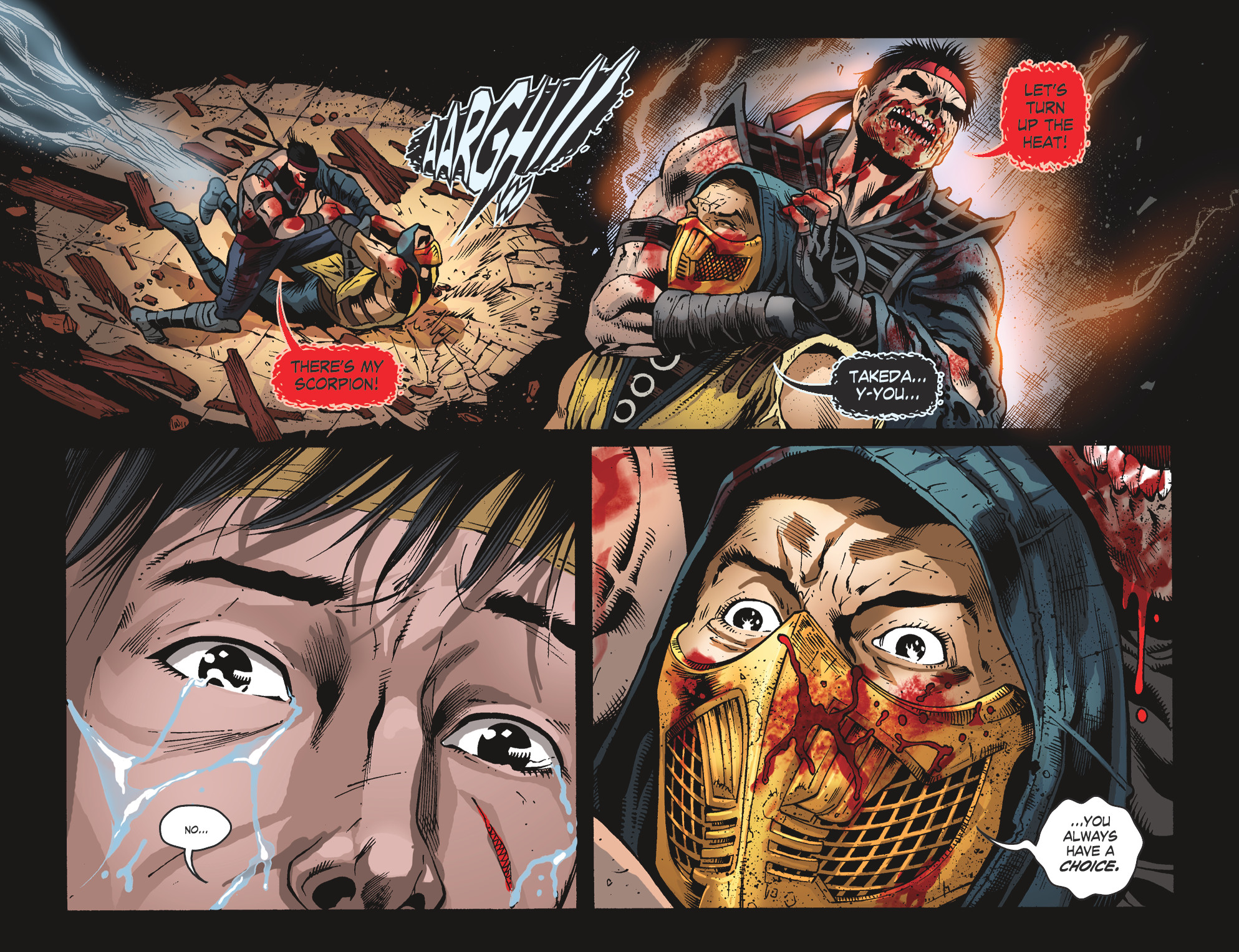 Read online Mortal Kombat X [I] comic -  Issue #24 - 13