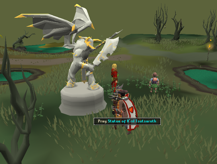 Runescape FanAddict RuneScape's God Statues