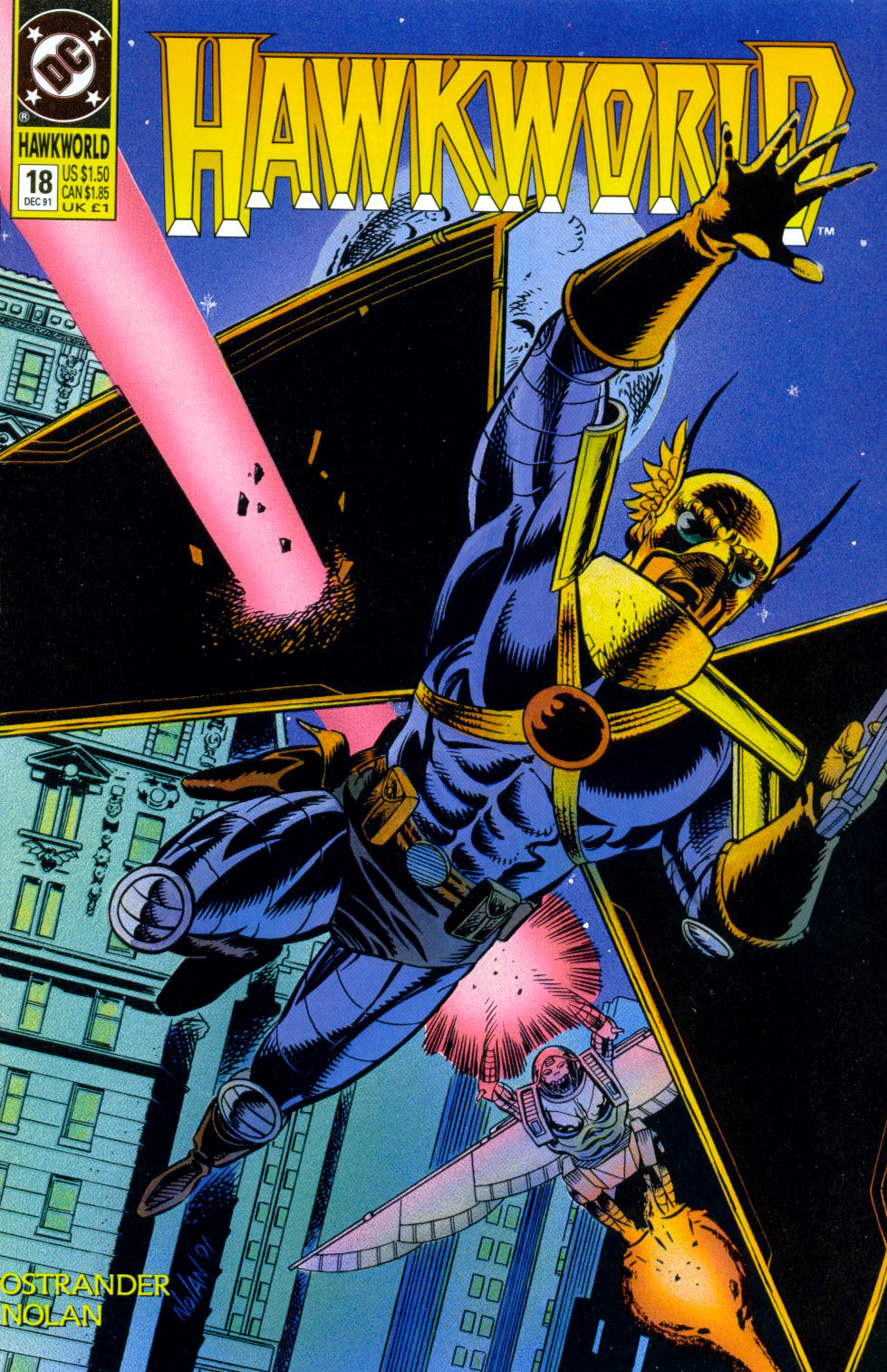Read online Hawkworld (1990) comic -  Issue #18 - 1